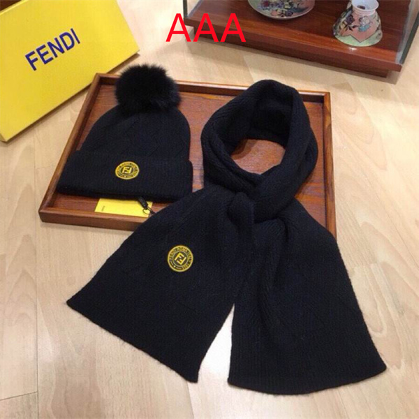 FENDI Hat and scarvf(AAA)-0008