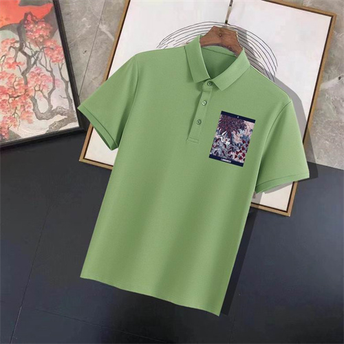 Dior Lapel T-shirts-M-048