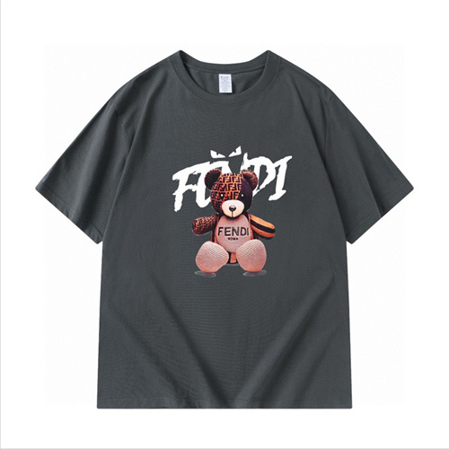 Fendi Round neck T-shirt-M-100