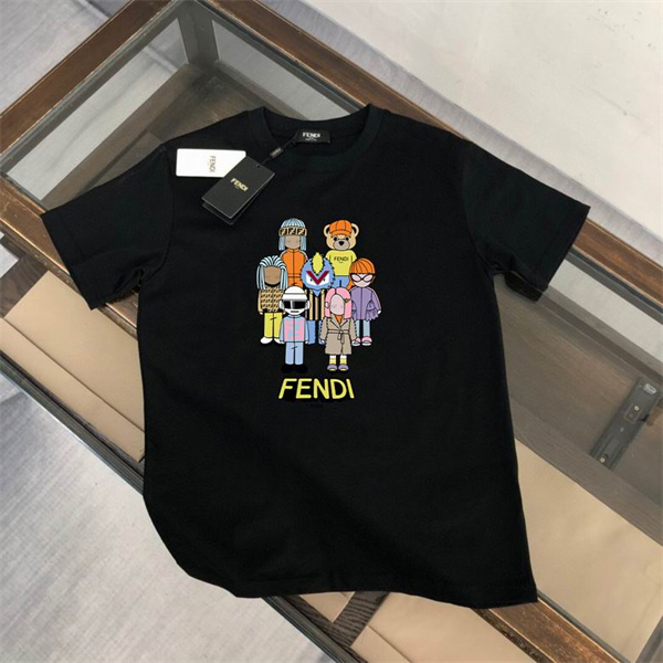 Fendi Round neck T-shirt-M-289