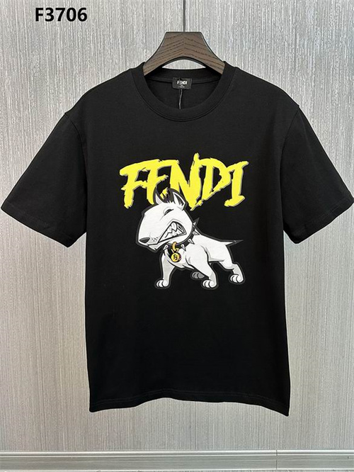 Fendi Round neck T-shirt-M-431