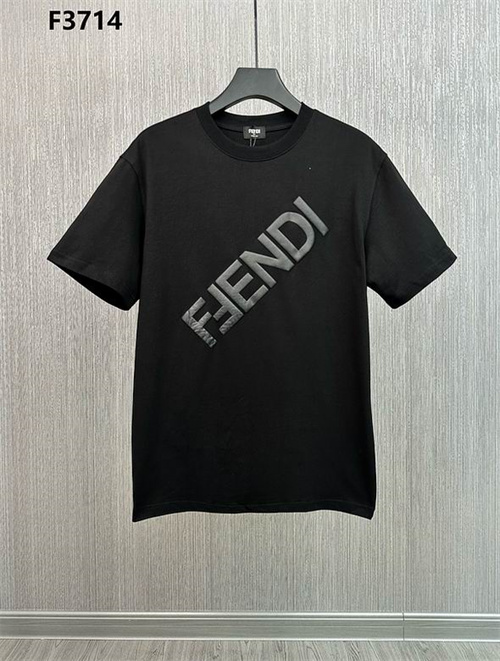 Fendi Round neck T-shirt-M-440