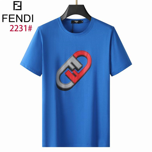 Fendi Round neck T-shirt-M-457