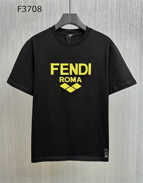 Fendi Round neck T-shirt-M-586