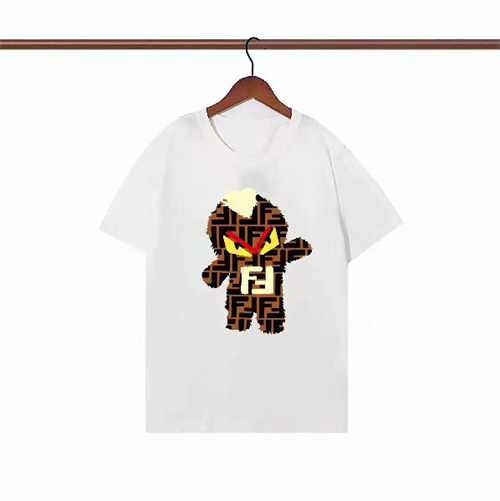 Fendi Round neck T-shirt-M-208