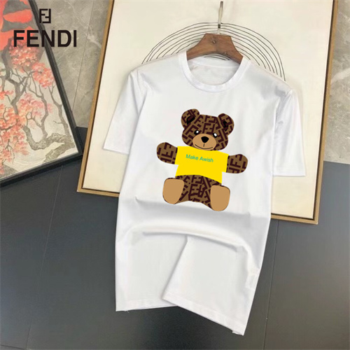 Fendi Round neck T-shirt-M-071