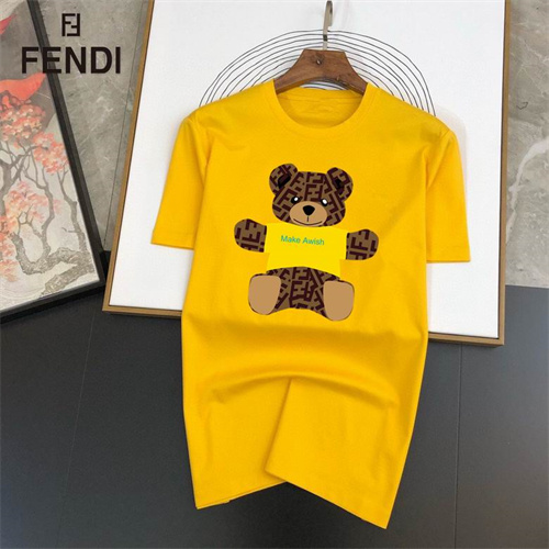 Fendi Round neck T-shirt-M-072