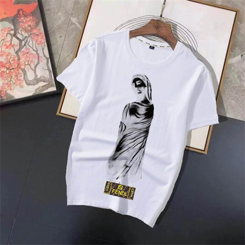 Fendi Round neck T-shirt-M-381