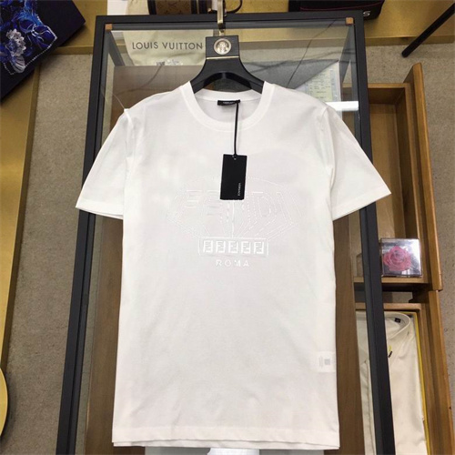 Fendi Round neck T-shirt-M-401