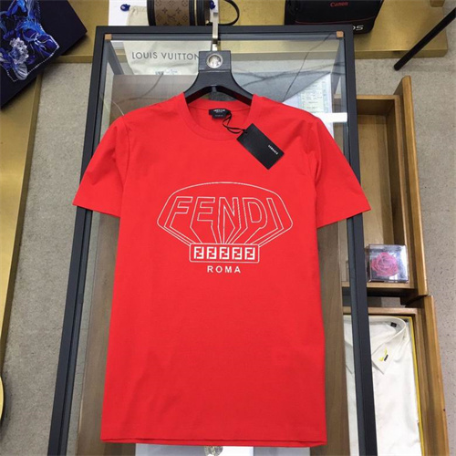 Fendi Round neck T-shirt-M-399