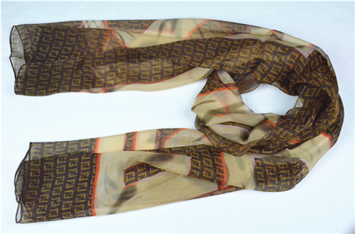 FENDI Silk Scarf-008