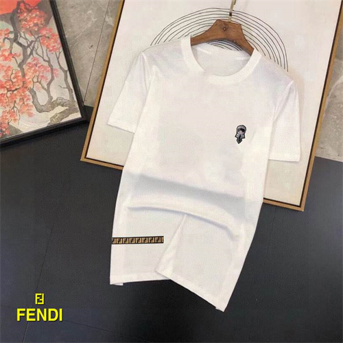 Fendi Round neck T-shirt-M-496