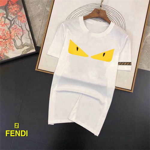 Fendi Round neck T-shirt-M-500