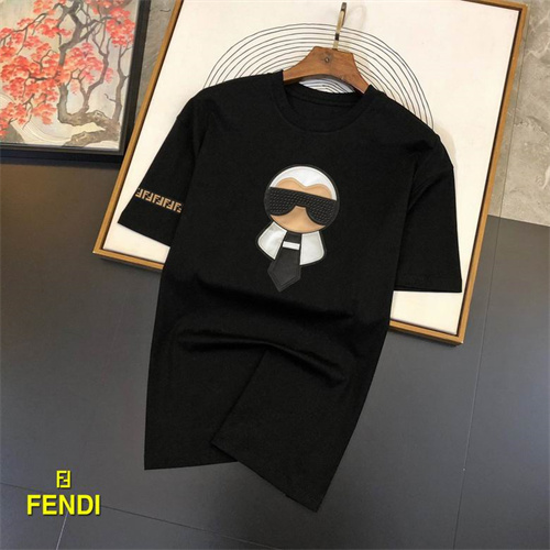 Fendi Round neck T-shirt-M-501