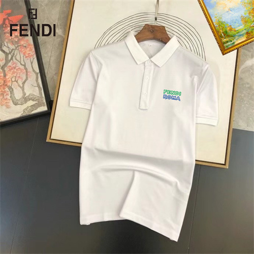 Fendi Lapel T-shirts-M-0042