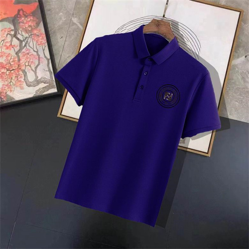 Fendi Lapel T-shirts-M-0048