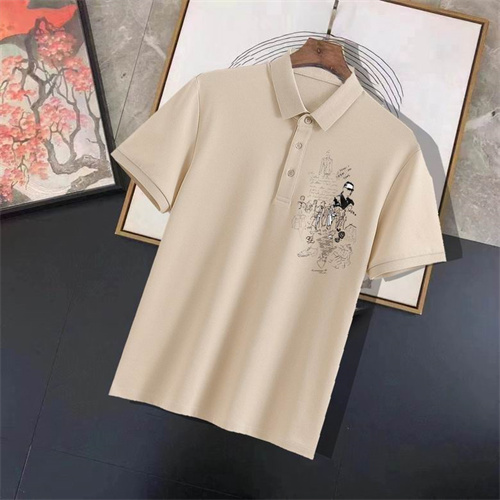 Fendi Lapel T-shirts-M-0004