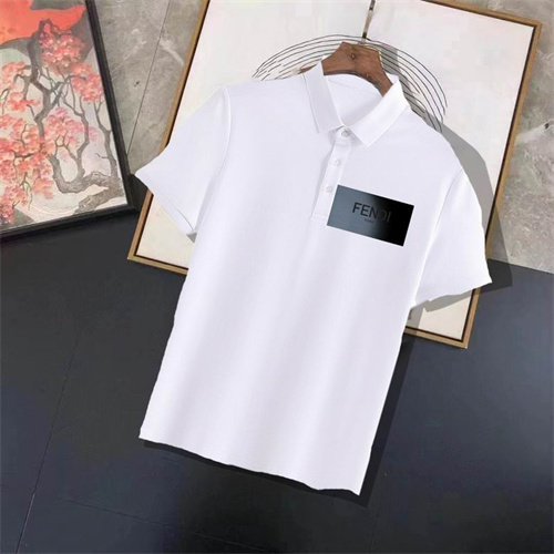 Fendi Lapel T-shirts-M-0076