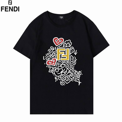 Fendi Round neck T-shirt-M-132