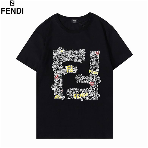 Fendi Round neck T-shirt-M-134