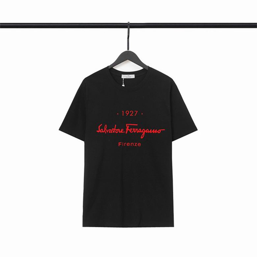 Ferragamo Round neck T-shirt-M-069