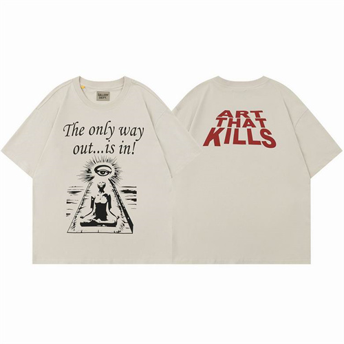 Gallery Dept Round neck T-shirt-1120