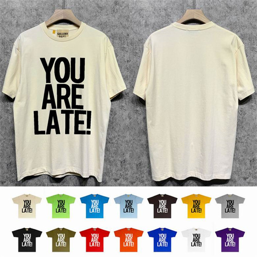 Gallery Dept Round neck T-shirt-0647