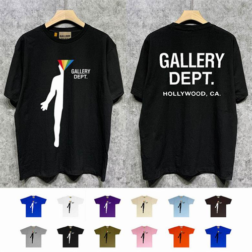 Gallery Dept Round neck T-shirt-0821