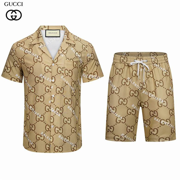 Gucci T-shirt(Suits)-282