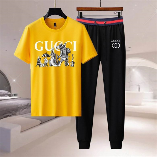 Gucci T-shirt(Suits)-153