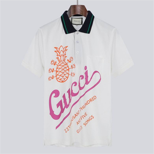 Gucci Lapel T-shirts-M-0493