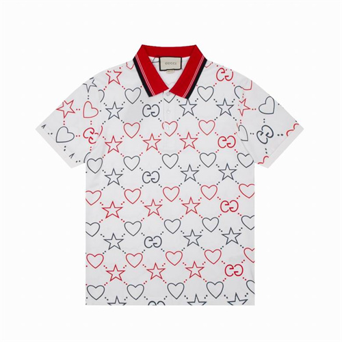 Gucci Lapel T-shirts-M-0676