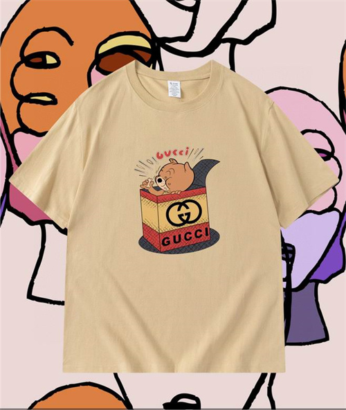 Gucci Round neck T-shirt-M-0919