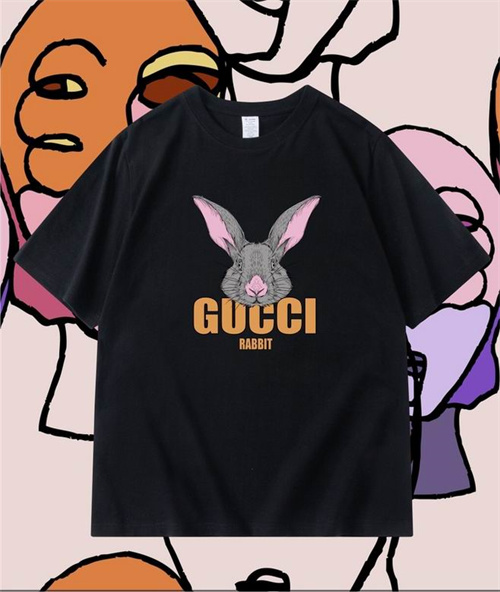 Gucci Round neck T-shirt-M-0804