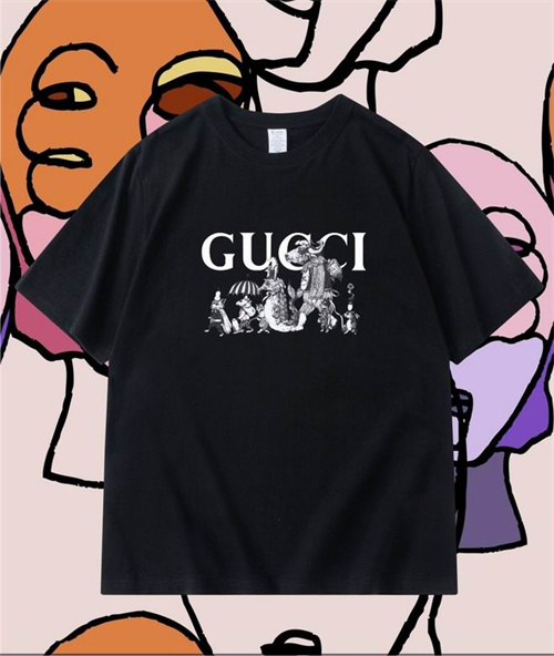 Gucci Round neck T-shirt-M-0814