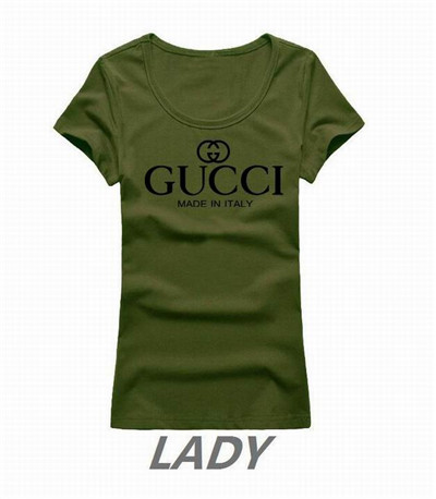 Gucci Round neck T-shirt-W-026