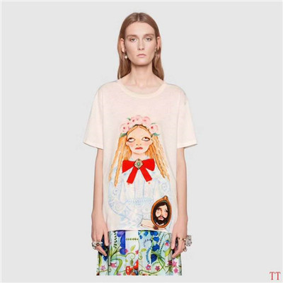 Gucci Round neck T-shirt-W-049