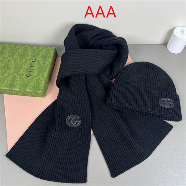 Gucci Hat and scarvf(AAA)-0016
