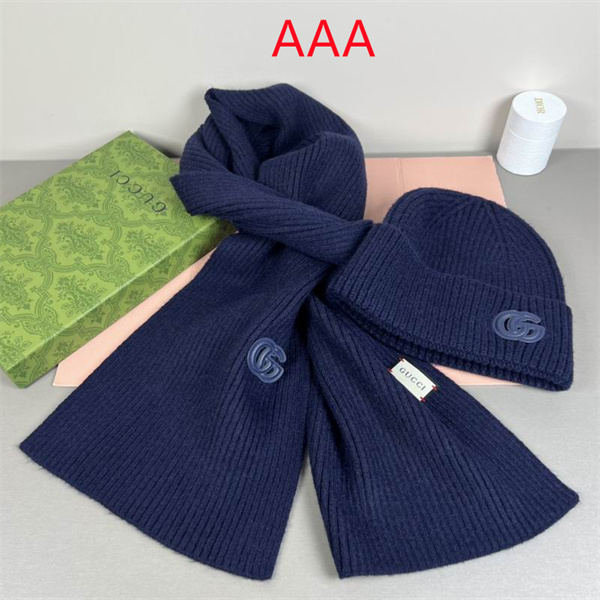 Gucci Hat and scarvf(AAA)-0017