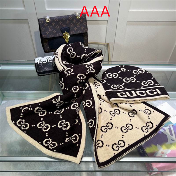 Gucci Hat and scarvf(AAA)-0023