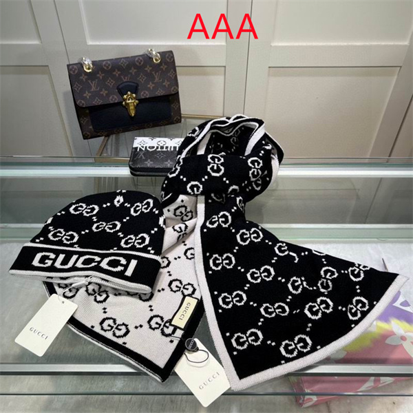 Gucci Hat and scarvf(AAA)-0024