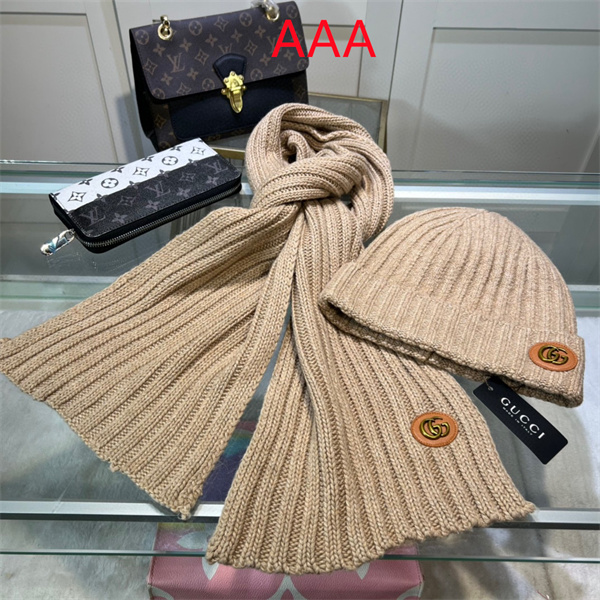 Gucci Hat and scarvf(AAA)-0029