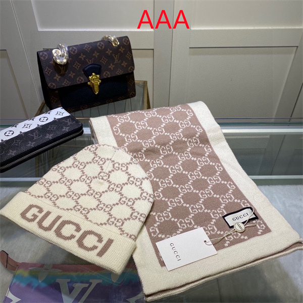 Gucci Hat and scarvf(AAA)-0032