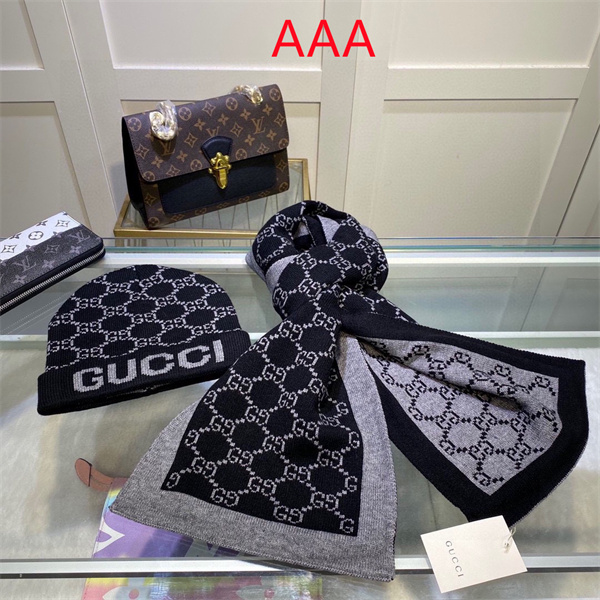 Gucci Hat and scarvf(AAA)-0035