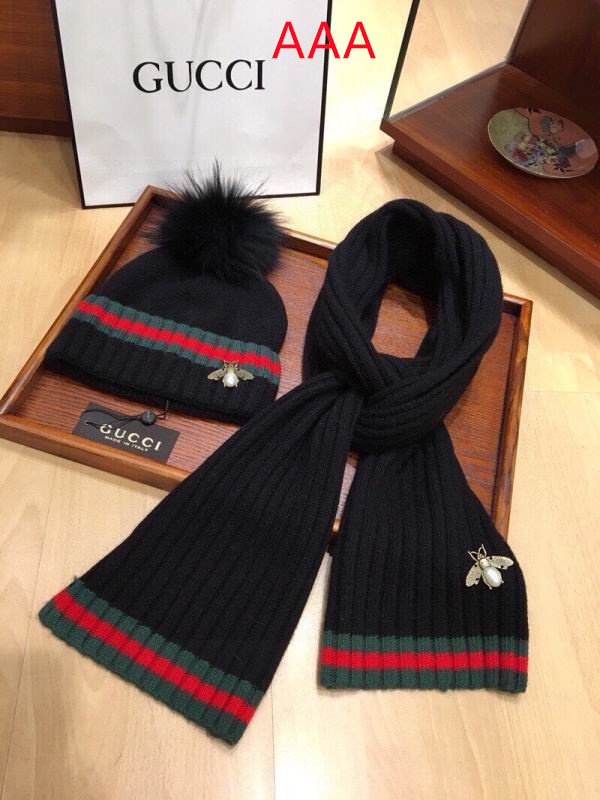 Gucci Hat and scarvf(AAA)-0050
