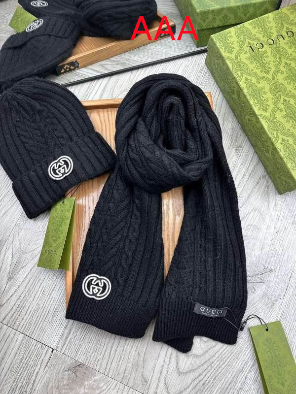Gucci Hat and scarvf(AAA)-0083