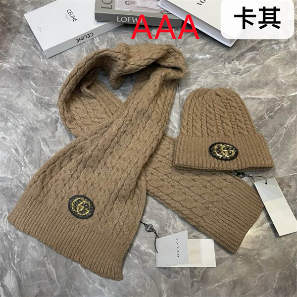 Gucci Hat and scarvf(AAA)-0084