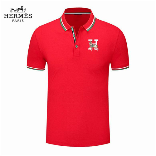 Hermes Lapel T-shirts-M-0060