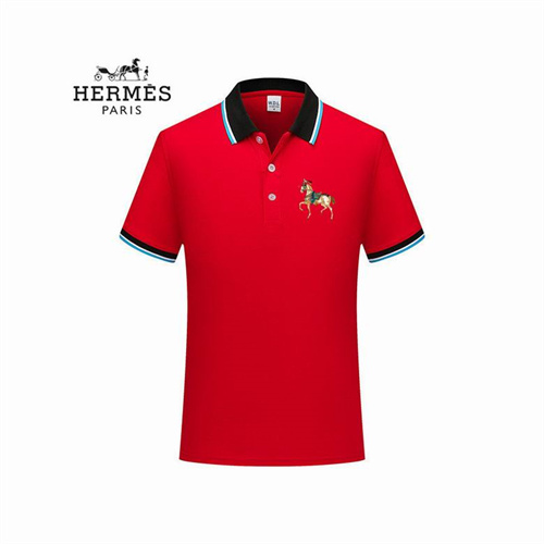 Hermes Lapel T-shirts-M-0104