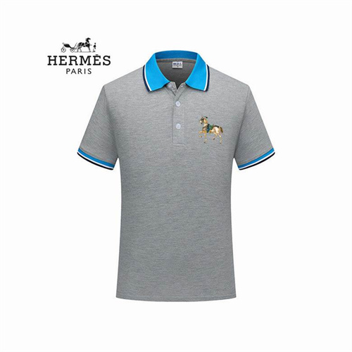 Hermes Lapel T-shirts-M-0105